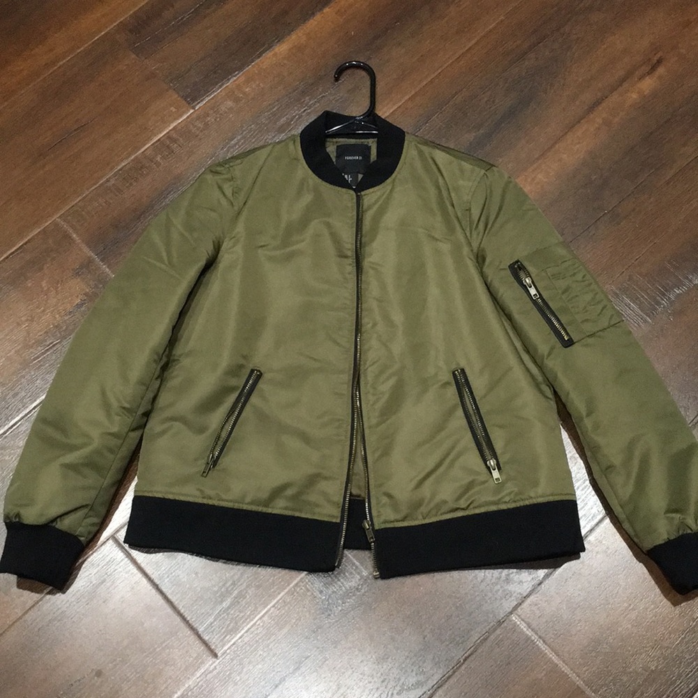 Forever 21 bomber jacket